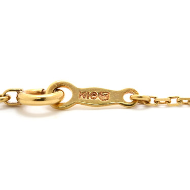 ミキモト MIKIMOTO パールネックレス イエローゴールド×パールホワイト K18YG パール ネックレス MIKIMOTO ブローチ 真珠 18K 18金 Au750 鳥モチーフ