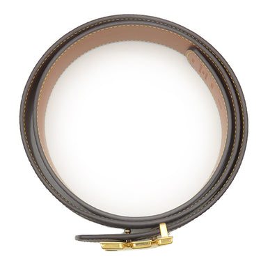 ルイヴィトン LOUIS VUITTON リバーシブル LV ディメンション 95/38 M8845 モノグラム モノグラムキャンバス ベルト ゴールド金具 茶