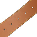 ルイヴィトン LOUIS VUITTON リバーシブル LV ディメンション 95/38 M8845 モノグラム モノグラムキャンバス ベルト ゴールド金具 茶