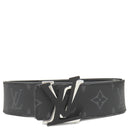 ルイヴィトン LOUIS VUITTON ベルト LV シェイク 40MM リバーシブル 100/40 M0714S モノグラムエクリプス モノグラムキャンバス モノグラムエクリプス ベルト シルバー金具 黒