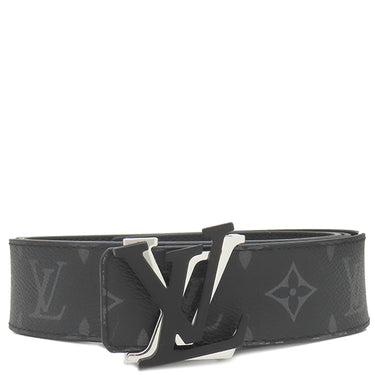 ルイヴィトン LOUIS VUITTON ベルト LV シェイク 40MM リバーシブル 100/40 M0714S モノグラムエクリプス モノグラムキャンバス モノグラムエクリプス ベルト シルバー金具 黒