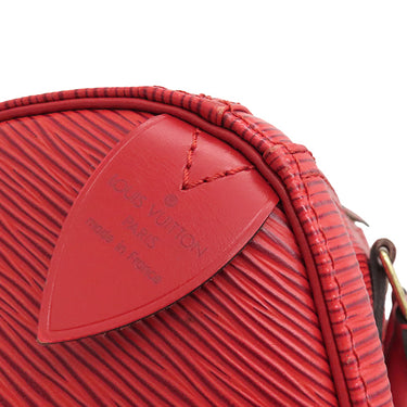 ルイヴィトン LOUIS VUITTON スピーディ 25 M43017 カスティリアンレッド エピレザー ハンドバッグ ゴールド金具 赤 ボストン 鍵1本欠品