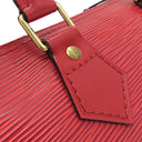 ルイヴィトン LOUIS VUITTON スピーディ 25 M43017 カスティリアンレッド エピレザー ハンドバッグ ゴールド金具 赤 ボストン 鍵1本欠品