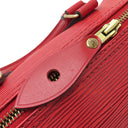 ルイヴィトン LOUIS VUITTON スピーディ 25 M43017 カスティリアンレッド エピレザー ハンドバッグ ゴールド金具 赤 ボストン 鍵1本欠品
