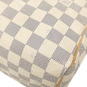 ルイヴィトン LOUIS VUITTON スピーディ 25 N41371 ダミエアズール ダミエアズールキャンバス ハンドバッグ ゴールド金具 白 鍵・パドロック欠品