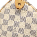 ルイヴィトン LOUIS VUITTON スピーディ 25 N41371 ダミエアズール ダミエアズールキャンバス ハンドバッグ ゴールド金具 白 鍵・パドロック欠品