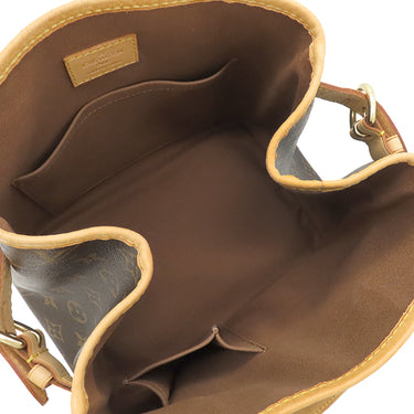 ルイヴィトン LOUIS VUITTON バティニョール M51156 モノグラム モノグラムキャンバス ハンドバッグ ゴールド金具 茶