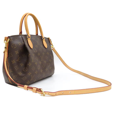 ルイヴィトン LOUIS VUITTON テュレン PM M48813 モノグラム モノグラムキャンバス 2WAYバッグ ゴールド金具 茶 ショルダー ハンドバッグ