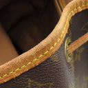 ルイヴィトン LOUIS VUITTON モンスリ MM M51136 モノグラム モノグラムキャンバス リュック・デイパック ゴールド金具 茶 バッグパック