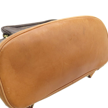 ルイヴィトン LOUIS VUITTON モンスリ MM M51136 モノグラム モノグラムキャンバス リュック・デイパック ゴールド金具 茶 バッグパック