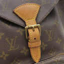 ルイヴィトン LOUIS VUITTON モンスリ MM M51136 モノグラム モノグラムキャンバス リュック・デイパック ゴールド金具 茶 バッグパック
