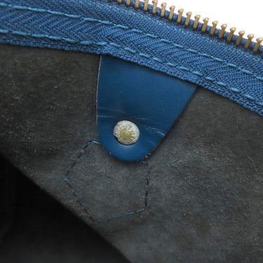 ルイヴィトン LOUIS VUITTON スピーディ25 M43015 トレドブルー エピレザー ハンドバッグ ゴールド金具 青 ボストンバッグ