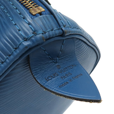 ルイヴィトン LOUIS VUITTON スピーディ25 M43015 トレドブルー エピレザー ハンドバッグ ゴールド金具 青 ボストンバッグ