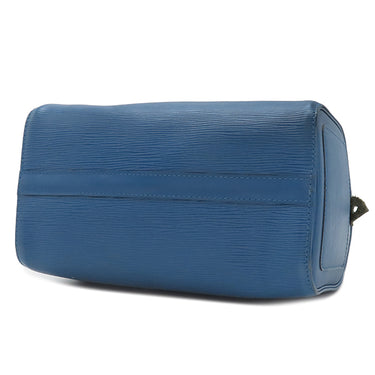ルイヴィトン LOUIS VUITTON スピーディ25 M43015 トレドブルー エピレザー ハンドバッグ ゴールド金具 青 ボストンバッグ