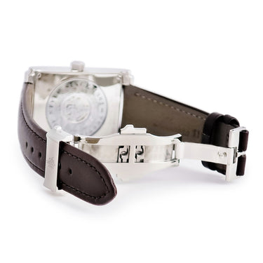 腕時計 クエルボ・イ・ソブリノス CUERVO Y SOBRINOS プロミネンテ クラシコ A1015 自動巻き メンズ ライトブルー 水色 青針 デイト 角型