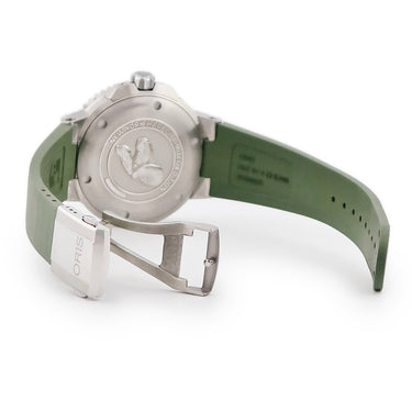 腕時計 オリス ORIS アクイス デイト ニューヨークハーバー リミテッド 01 733 7766 4187 自動巻き メンズ 新品同様 シェル 限定