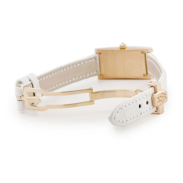 腕時計 ハリーウィンストン Harry Winston アヴェニュー C ミニ AVCQHM16RR017 クオーツ レディース K18RG無垢 純正ダイヤ ホワイト シェル