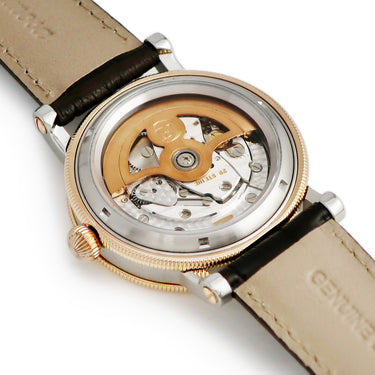 腕時計 クロノスイス CHRONOSWISS デルフィス ジャンピングアワー CH1422R 自動巻き メンズ K18RG×SS コンビ ギヨシェ レトログラード