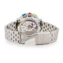 腕時計 アランシルベスタイン ALAIN SILBERSTEIN クロノ バウハウス デイデイト LWO5100 自動巻き メンズ 白 赤 青 黄 デイ＆ナイト表示 限定