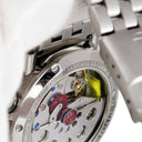 腕時計 アランシルベスタイン ALAIN SILBERSTEIN クロノ バウハウス デイデイト LWO5100 自動巻き メンズ 白 赤 青 黄 デイ＆ナイト表示 限定