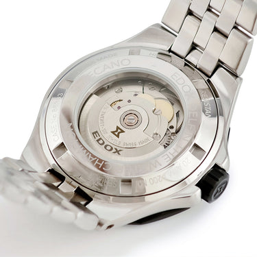 腕時計 エドックス EDOX デルフィン メカノ オートマティック 85303-3NH-NBG 自動巻き メンズ スケルトン 十二角形