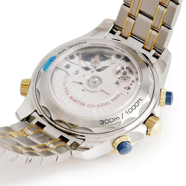 腕時計 オメガ OMEGA シーマスター ダイバー 300M クロノグラフ 44MM 210.20.44.51.03.001 自動巻き メンズ 未使用 K18YG×SS コンビ