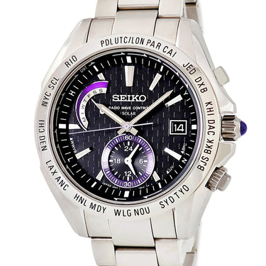 腕時計 セイコー SEIKO ブライツ ソーラー電波 ワールドタイム SAGA117 8B54-0AL0 クオーツ メンズ フルオートカレンダー 多機能