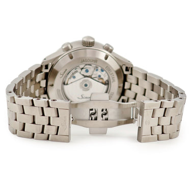 腕時計 ジン SINN 3006 自動巻き メンズ グリーン ハンティングウォッチ ムーンライト表示 トリプルカレンダー スモールセコンド