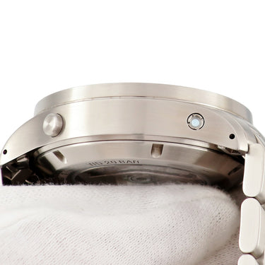 腕時計 ジン SINN 3006 自動巻き メンズ グリーン ハンティングウォッチ ムーンライト表示 トリプルカレンダー スモールセコンド