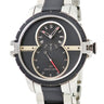 腕時計 ジャケ・ドロー Jaquet Droz グラン セコンド SW スティール&ラバー J029030140 自動巻き メンズ ブラック 黒 シースルーバック