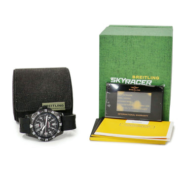 腕時計 ブライトリング BREITLING コルト スカイレーサー X720B87YPX X74320 クオーツ メンズ 新素材 ブラック スーパークォーツ