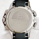 腕時計 ハミルトン HAMILTON カーキ E.T.O. クロノグラフ H776720 クオーツ メンズ デイト 回転ベゼル ブラック 黒