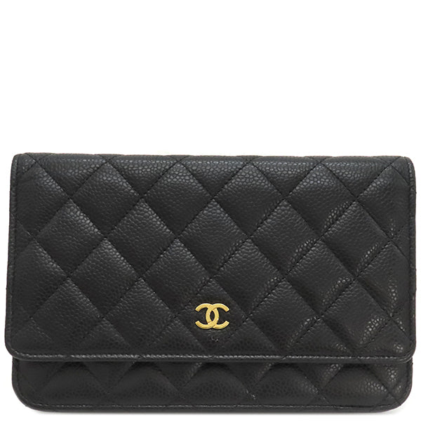 [正規品 美品]CHANELシャネル キルティング ブラックパース❤️ 🖤⟡.· ✨ シャネル クラシックフラップ ミディアム（25cm