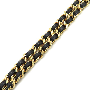 シャネル CHANEL マトラッセ チェーンウォレット AP0250 ブラック カーフ キャビアスキン チェーンウォレット ゴールド金具 黒 ココマーク