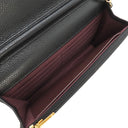 シャネル CHANEL マトラッセ チェーンウォレット AP0250 ブラック カーフ キャビアスキン チェーンウォレット ゴールド金具 黒 ココマーク