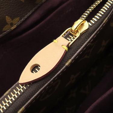 ルイヴィトン LOUIS VUITTON モンテーニュBB M41055 モノグラム モノグラムキャンバス 2WAYバッグ ゴールド金具 茶 ハンドバッグ ショルダーバッグ