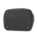 エルメス HERMES ピコタンロックMM ブラック トリヨンクレマンス ハンドバッグ ゴールド金具 黒 鍵1本欠品