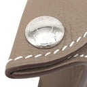 エルメス HERMES ヴィドポッシュ エトゥープ トゴ ショルダーバッグ シルバー金具 クロスボディ グレージュ