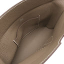 エルメス HERMES ヴィドポッシュ エトゥープ トゴ ショルダーバッグ シルバー金具 クロスボディ グレージュ