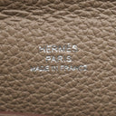 エルメス HERMES ヴィドポッシュ エトゥープ トゴ ショルダーバッグ シルバー金具 クロスボディ グレージュ