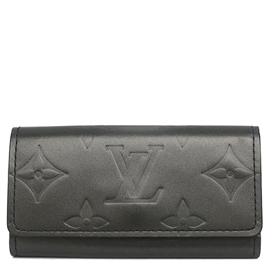 ルイヴィトン LOUIS VUITTON ミュルティクレ 4 M65162 モノグラム モノグラムマット キーケース マットシルバー金具 茶 鍵入れ 4連 4本