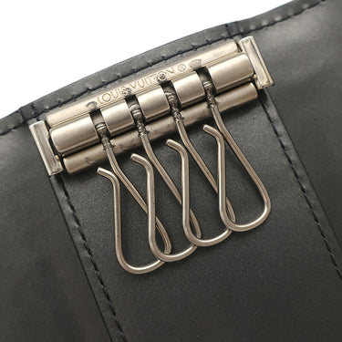 ルイヴィトン LOUIS VUITTON ミュルティクレ 4 M65162 モノグラム モノグラムマット キーケース マットシルバー金具 茶 鍵入れ 4連 4本