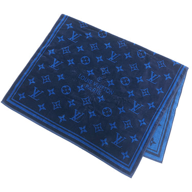 ルイヴィトン LOUIS VUITTON セルヴィエット バイン M76214 ネイビー 