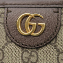 グッチ GUCCI オフィディア スモール トートバッグ 765043 ベージュ×エボニー GGスプリームキャンバス 2WAYバッグ ゴールド金具 茶 ハンドバッグ 肩掛け
