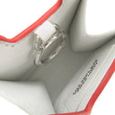 フェンディ FENDI BUSTINA BUNNY 7AS169 レッド×ホワイト レザー ショルダーバッグ シルバー金具 マークジェイコブス コラボ バニー ウサギ 赤 白