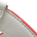 フェンディ FENDI BUSTINA BUNNY 7AS169 レッド×ホワイト レザー ショルダーバッグ シルバー金具 マークジェイコブス コラボ バニー ウサギ 赤 白