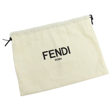 フェンディ FENDI BUSTINA BUNNY 7AS169 レッド×ホワイト レザー ショルダーバッグ シルバー金具 マークジェイコブス コラボ バニー ウサギ 赤 白