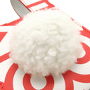 フェンディ FENDI BUSTINA BUNNY 7AS169 レッド×ホワイト レザー ショルダーバッグ シルバー金具 マークジェイコブス コラボ バニー ウサギ 赤 白