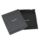 サンローラン SAINT LAURENT カサンドラ キーリング 518323 0SX0E 1000 ブラック レザー キーリング シルバー金具 黒 YSL メタルロゴ