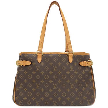 ルイヴィトン LOUIS VUITTON バティニョール オリゾンタル M51154 モノグラム モノグラムキャンバス トートバッグ ゴールド金具 茶 肩掛け